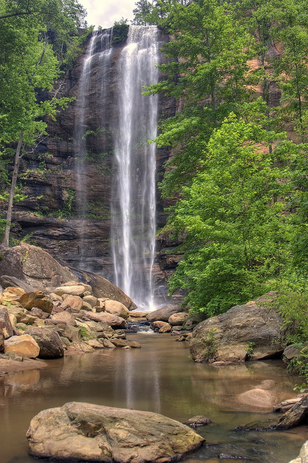 Beautiful Falls in Toccoa, Georgia