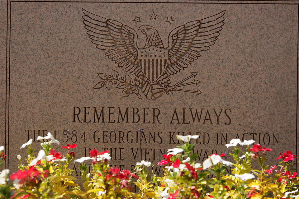 Memorial to Fallen Georgians in Atlanta, Georgia