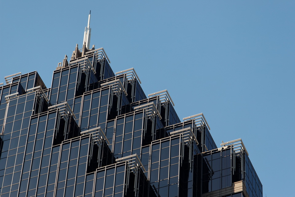 Top of Prominade II in Atlanta, Georgia