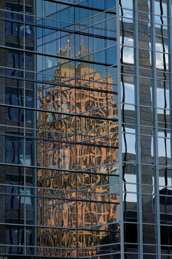 Warm Reflection in Atlanta, Georgia