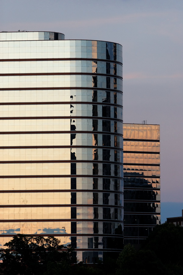 Sunset Reflections in Atlanta, Georgia