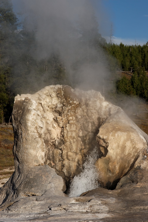 Hot Water in Yellowstone National Park, Wyoming