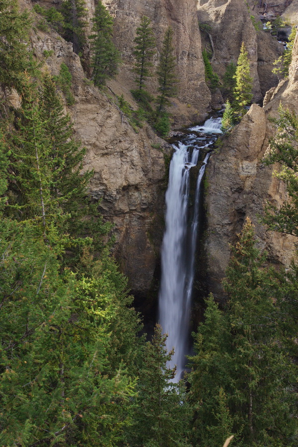 Tower Falls in Yellowstone National Park, Wyoming