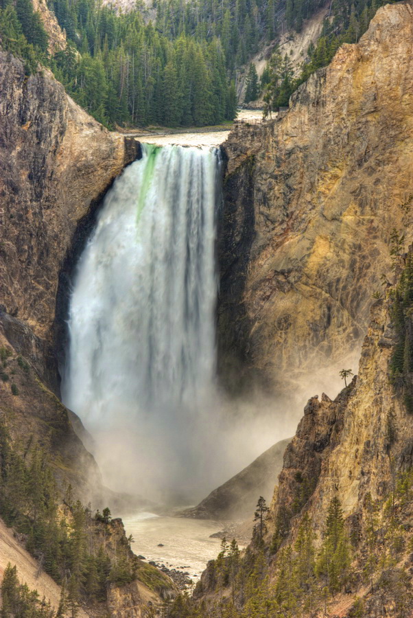 Water Power in Yellowstone National Park, Wyoming