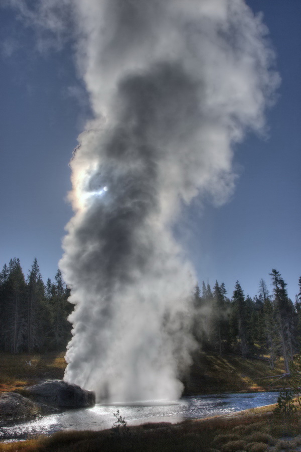Over the River in Yellowstone National Park, Wyoming