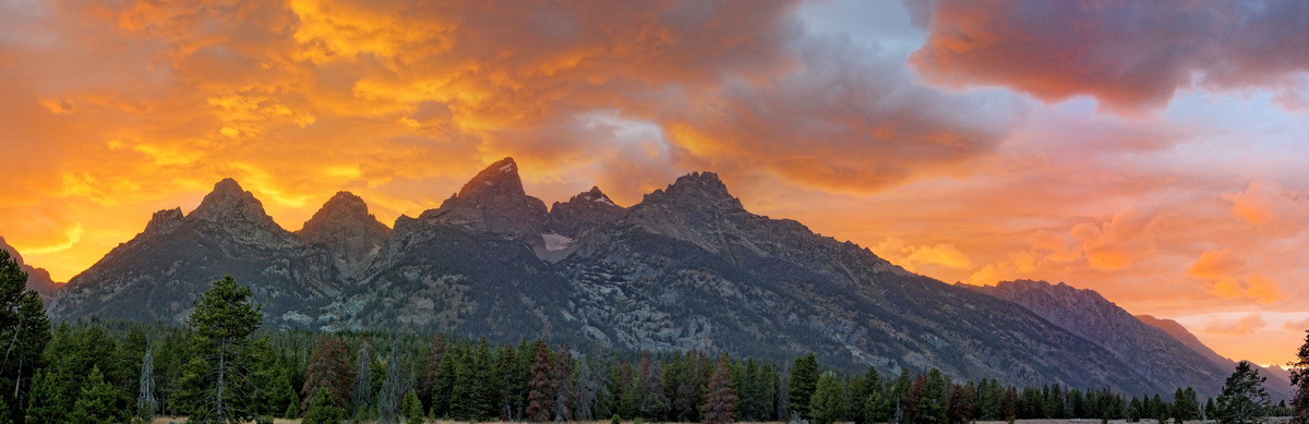 Bright Sky in Jackson Hole, Wyoming