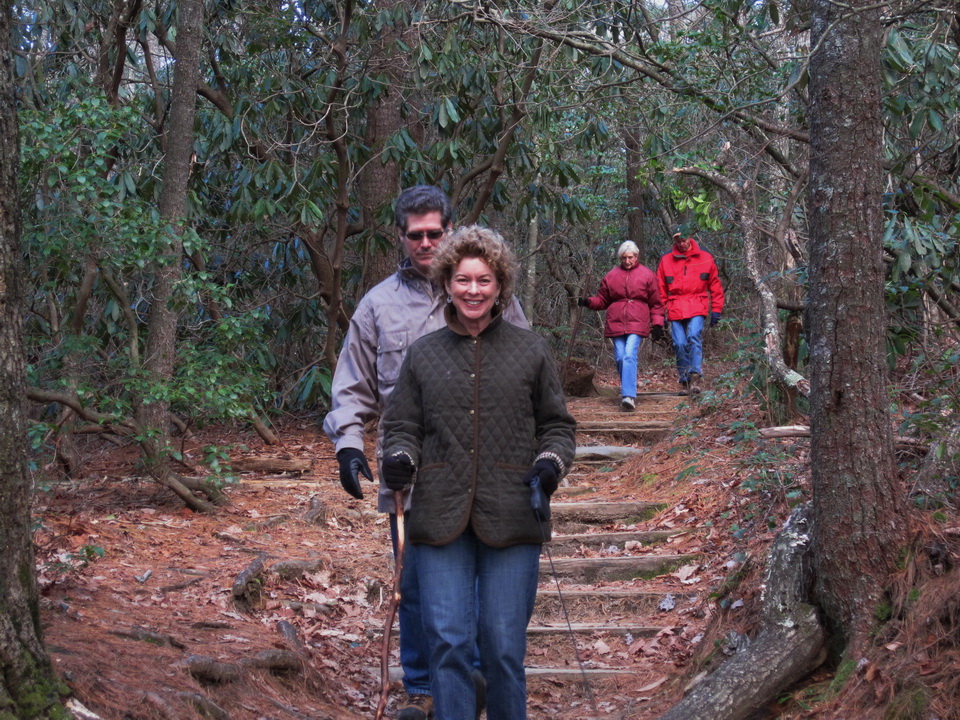 On the Trail in Highlands, North Carolina