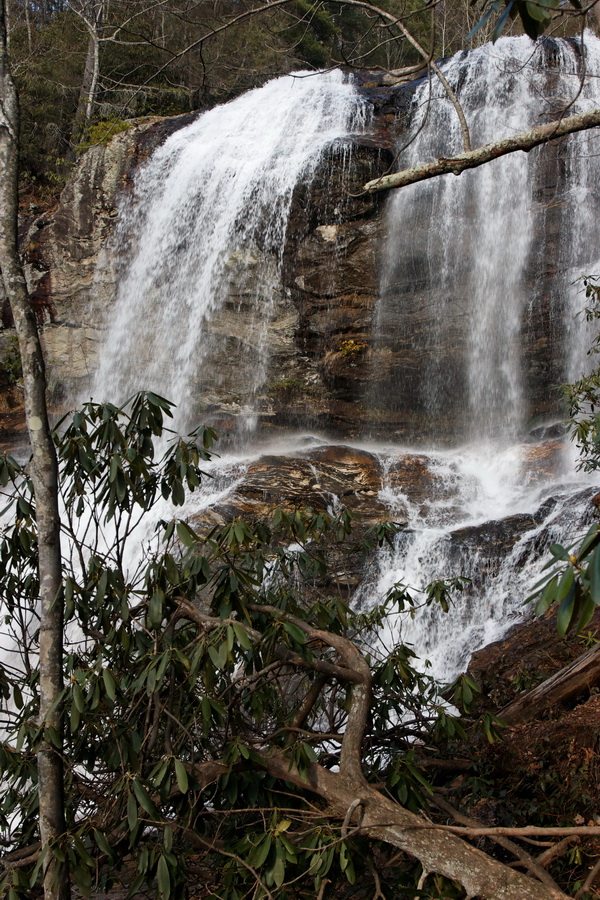 View from the Trail in Highlands, North Carolina