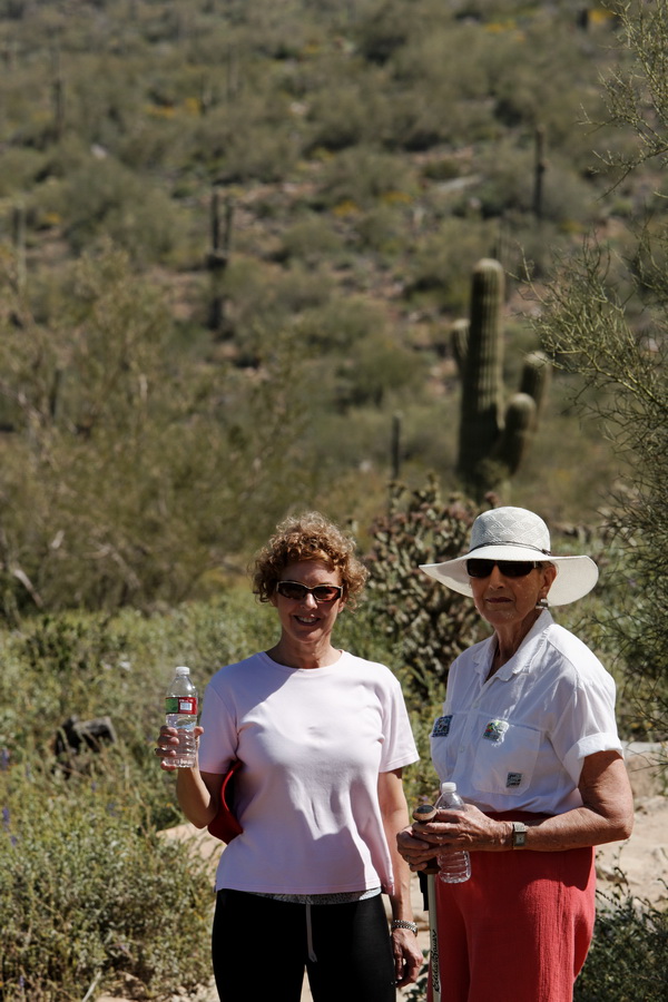 Hikers in Scottsdale, Arizona
