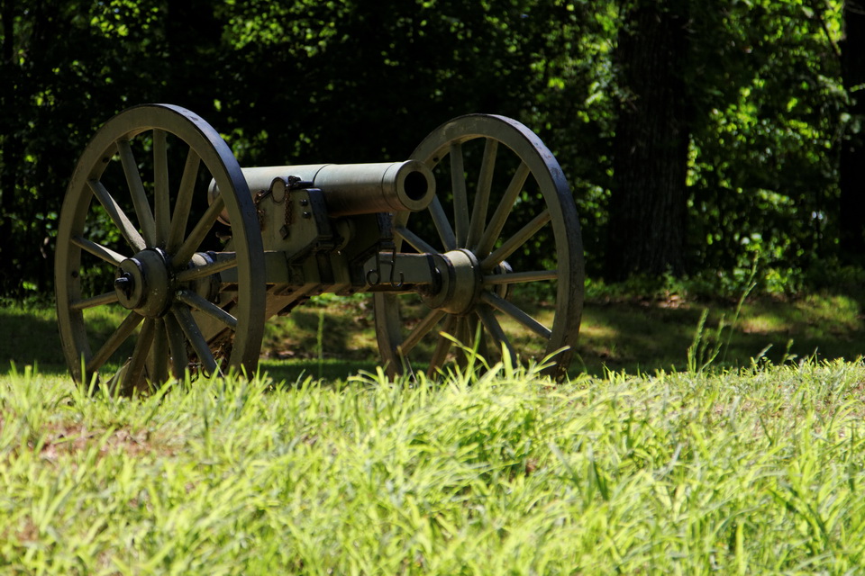 Confederate Cannon in Atlanta, Georgia