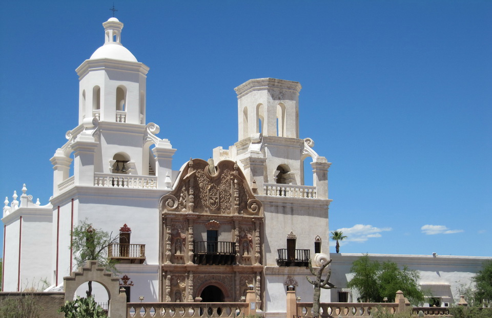 White Dove of the Desert in Tucson, Arizona