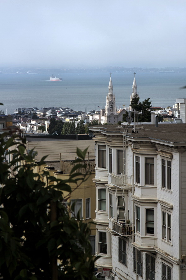 Nob Hill View in San Francisco, California