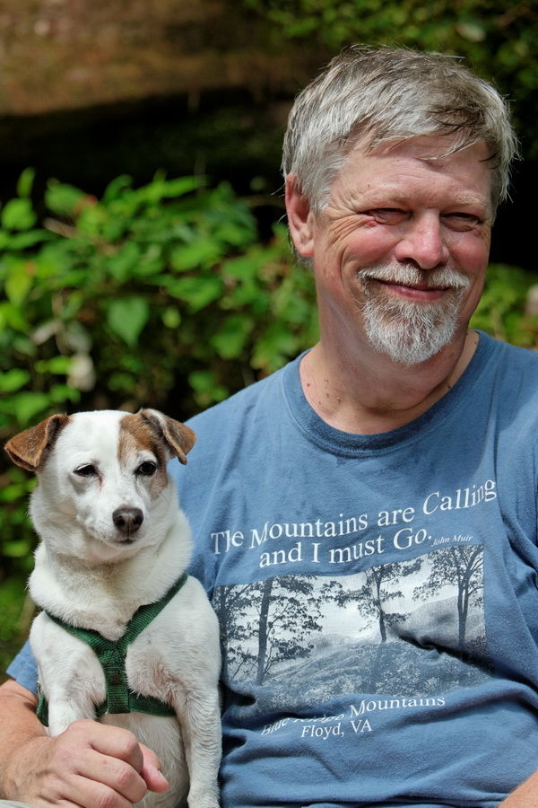 Resting with a Friend in Highlands, North Carolina