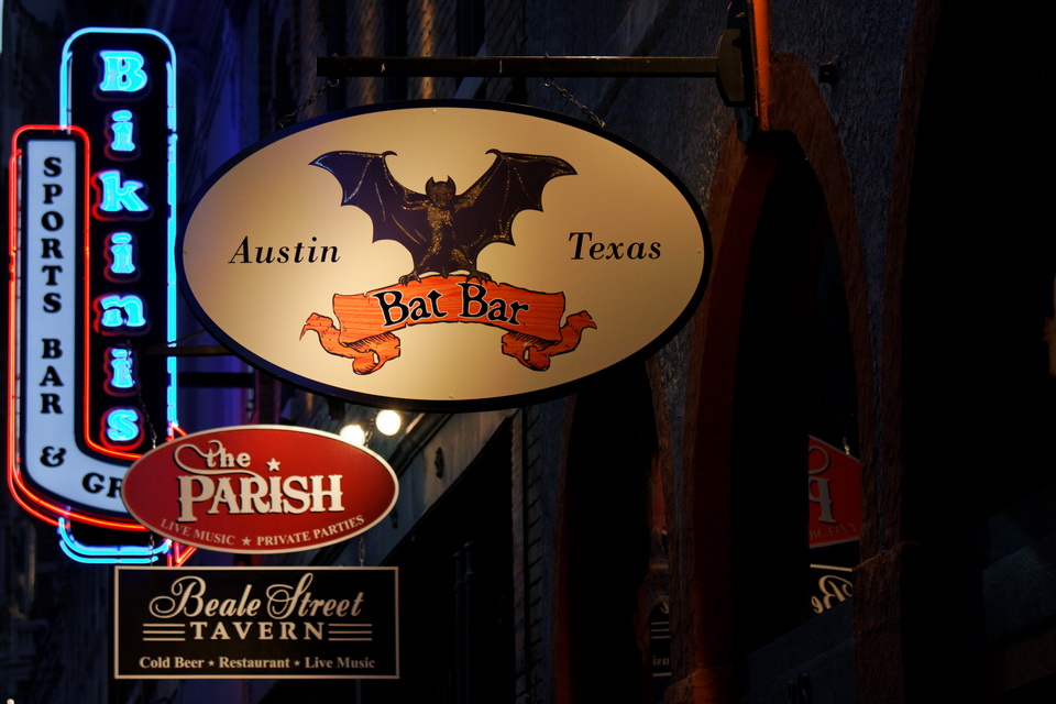 Sixth Avenue in Austin, Texas