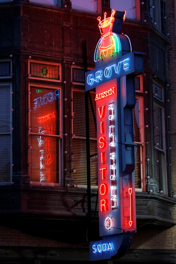 Neon Vistor Center in Austin, Texas