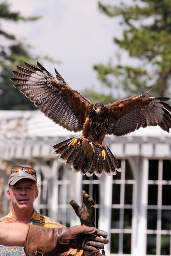 Training Flight in Highlands, North Carolina