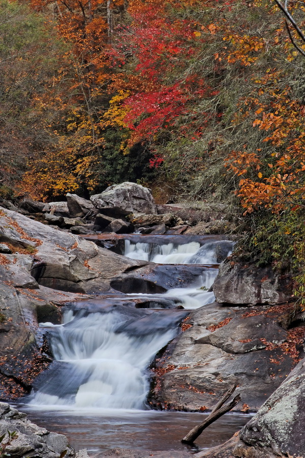 Fall in North Carolina in Highlands, North Carolina