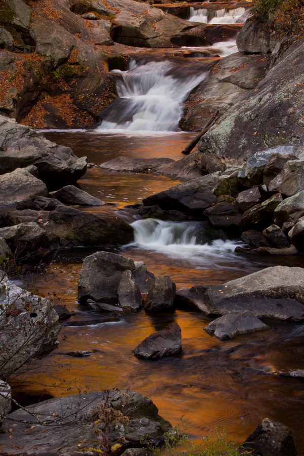 Golden Stream in Highlands, North Carolina