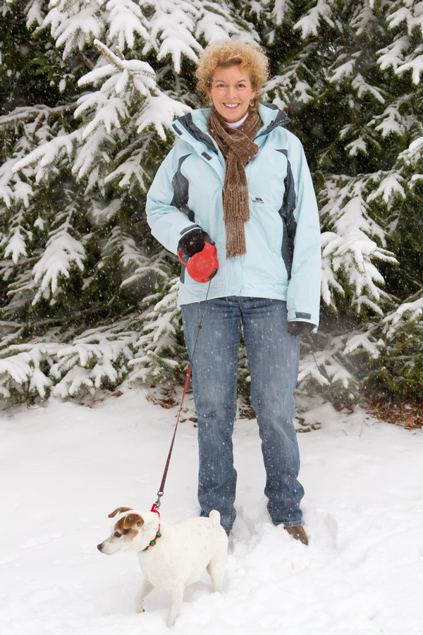 Lost in the Snow in Highlands, North Carolina