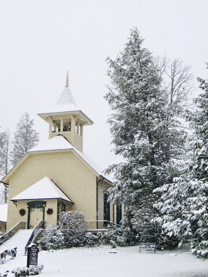 First Presbyterian in Snow in Highlands, North Carolina