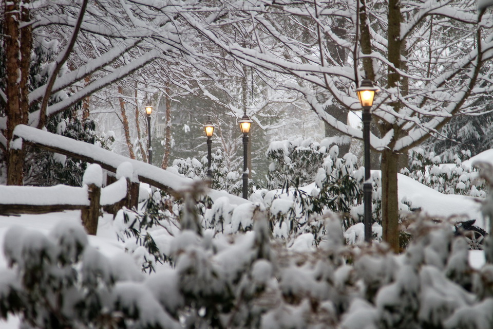 Winter Wounderland in Highlands, North Carolina