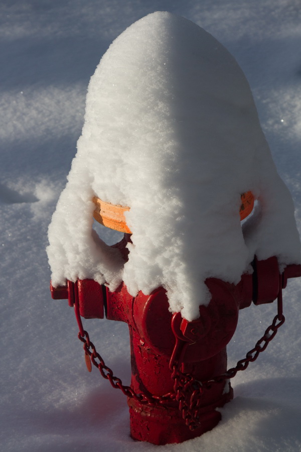 Snow Cap in Highlands, North Carolina
