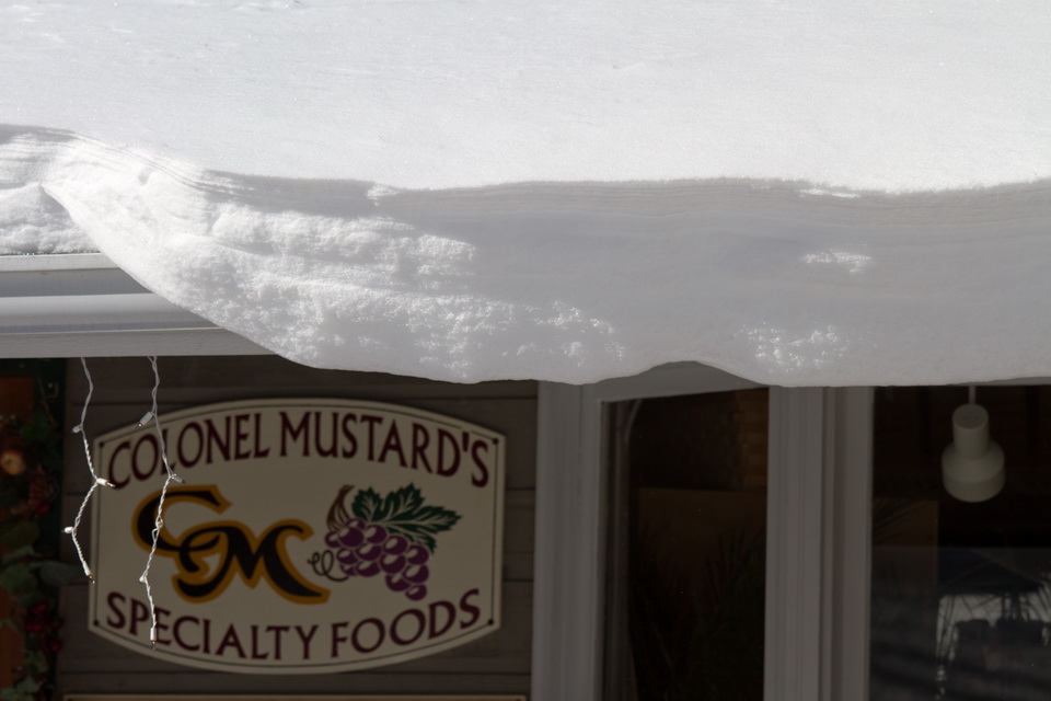 That's Some Snow in Highlands, North Carolina