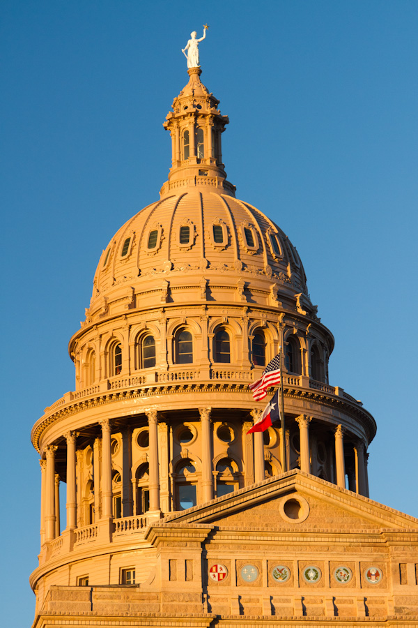 Capitol at Sunset in Austin, Texas