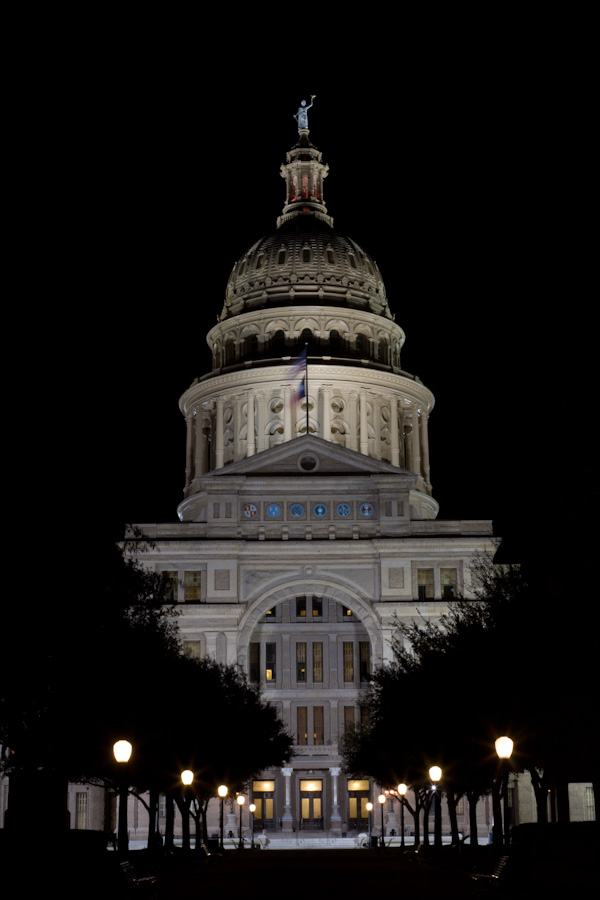 Capitol Entrance in Austin, Texas