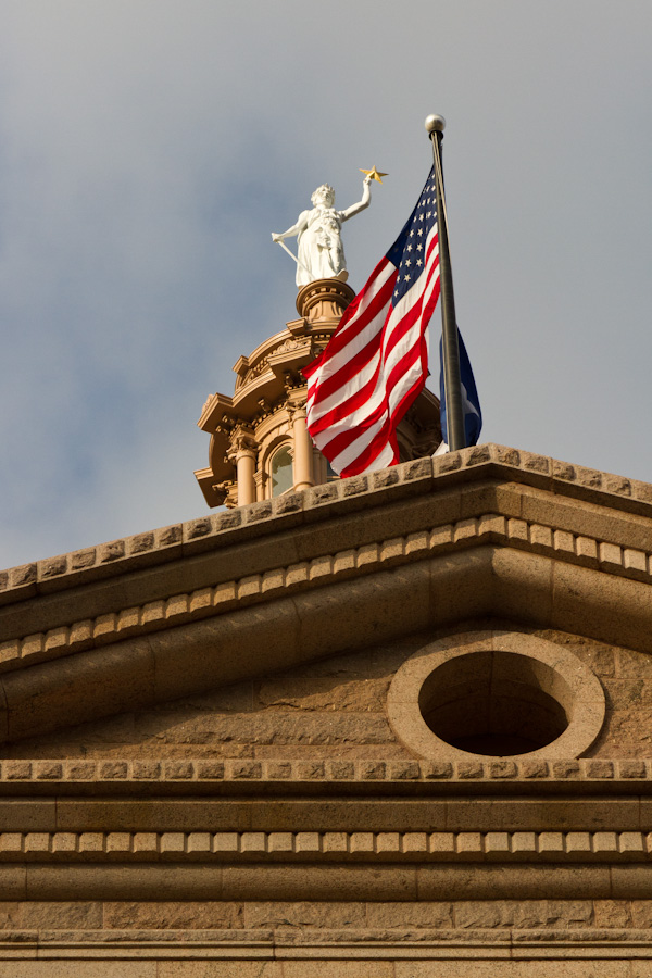 Liberty Statue in Austin, Texas