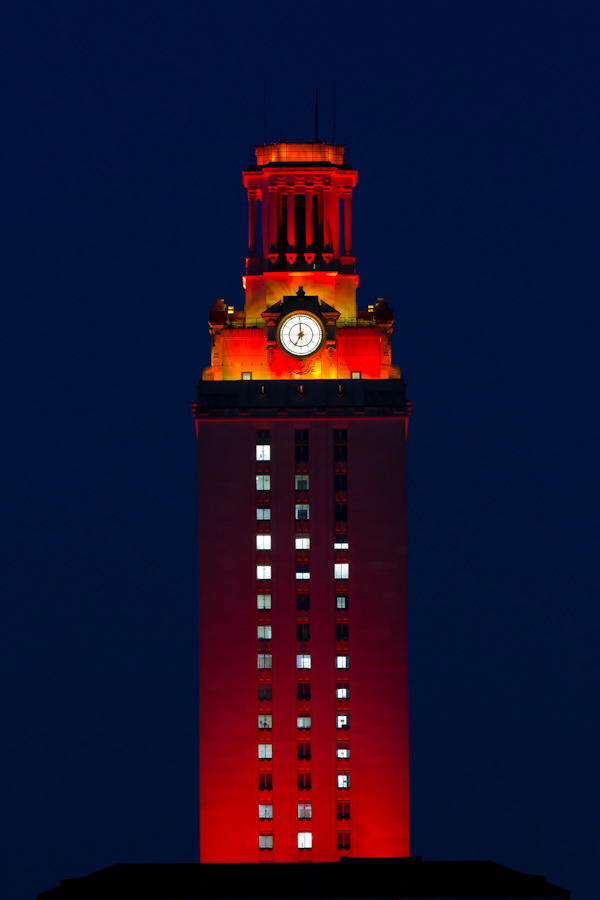 Bright Orange in Austin, Texas