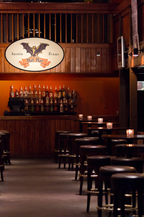 Bat Bar in Austin, Texas