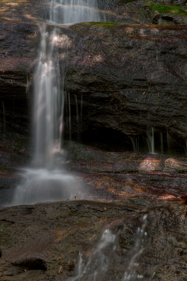 Small Falls in Highlands, North Carolina