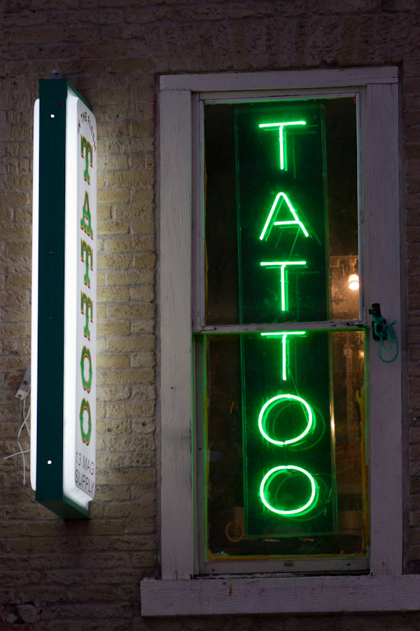 Tattoo Neon in Austin, Texas