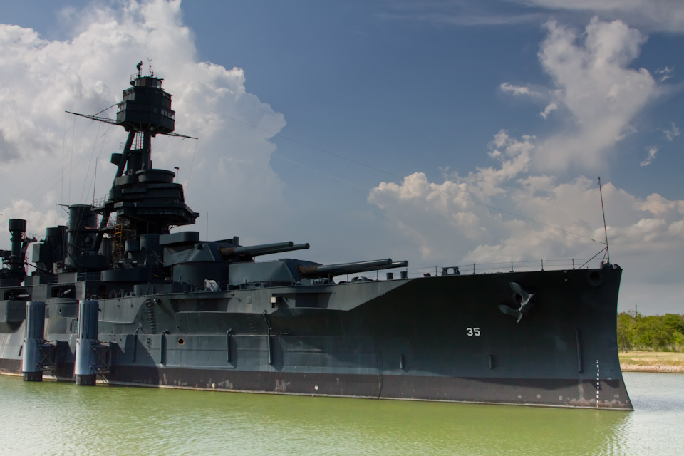 Battleship Texas in Houston, Texas
