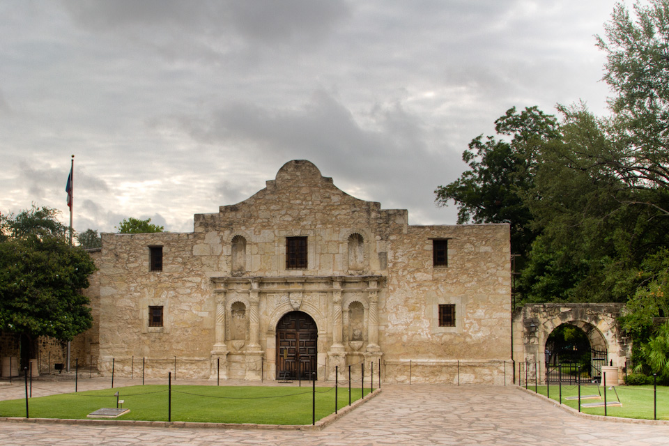 The Alamo in San Antonio, Texas