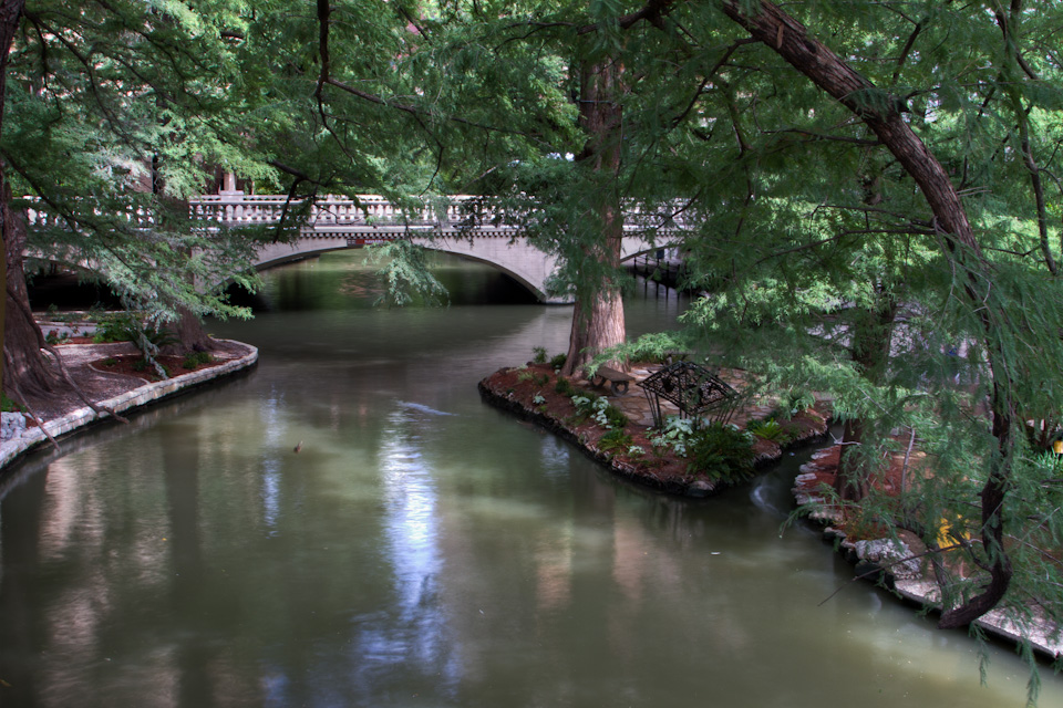 City River in San Antonio, Texas