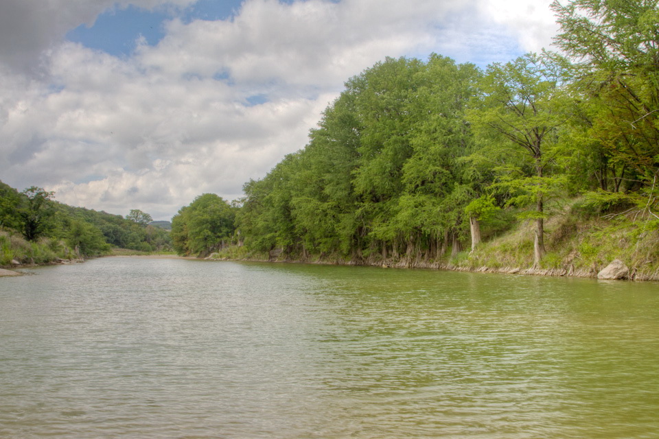 Pedernales River in Austin, Texas
