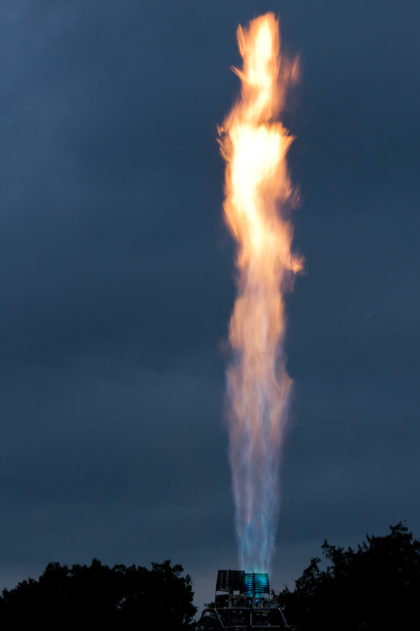 Test Fire in Austin, Texas