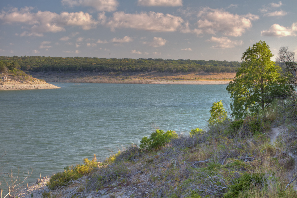 Lake Georgetown in Austin, Texas