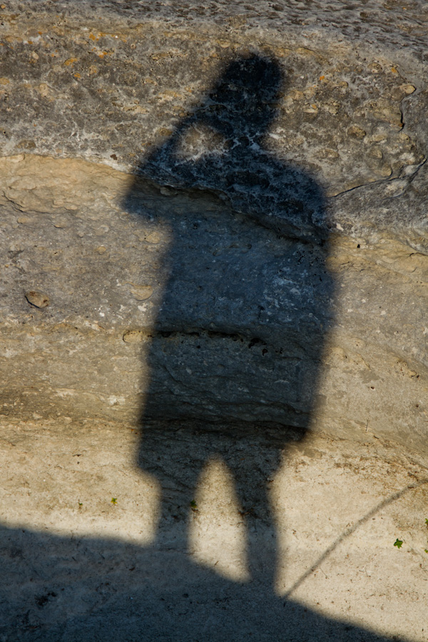 The Photographer Shadow in Austin, Texas