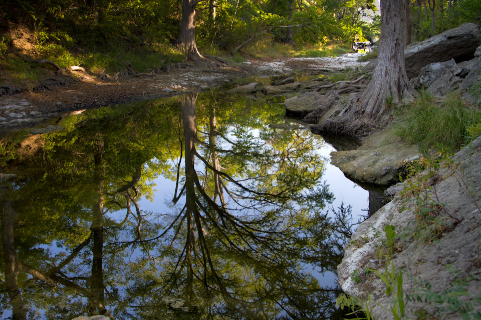 Reflection in Austin, Texas