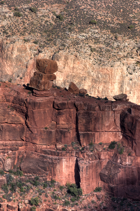 Balance in Grand Canyon, Arizona