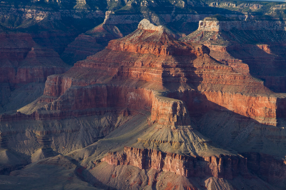 Red Mountains in Grand Canyon, Arizona