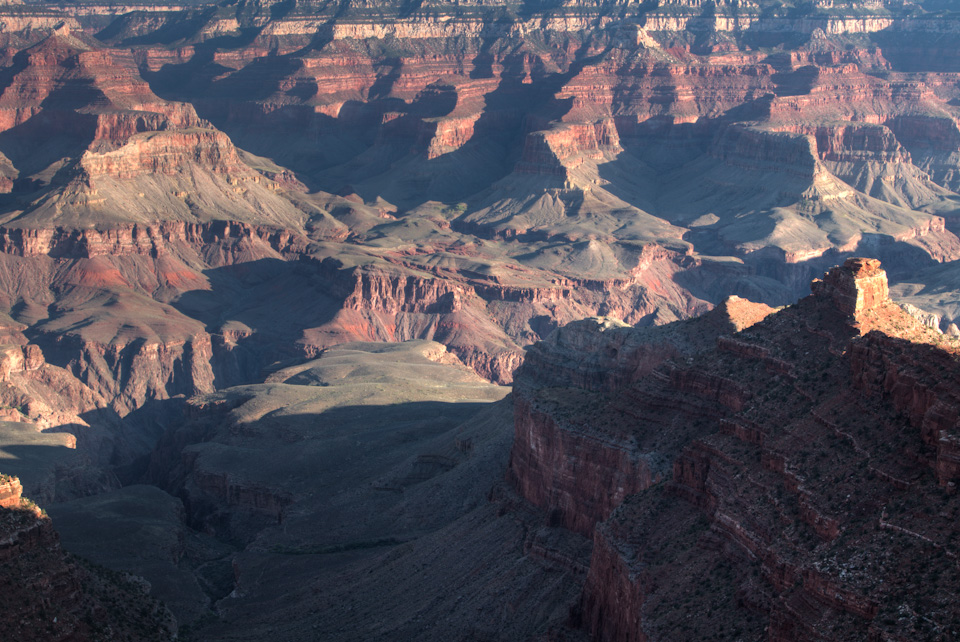 Shadowland in Grand Canyon, Arizona