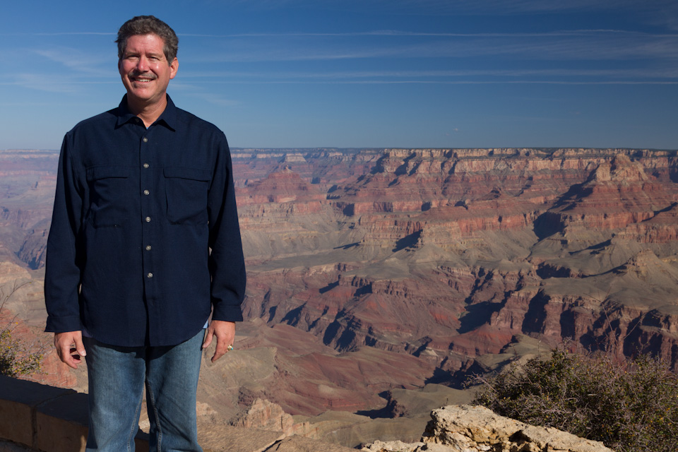 Sunburnt in Grand Canyon, Arizona