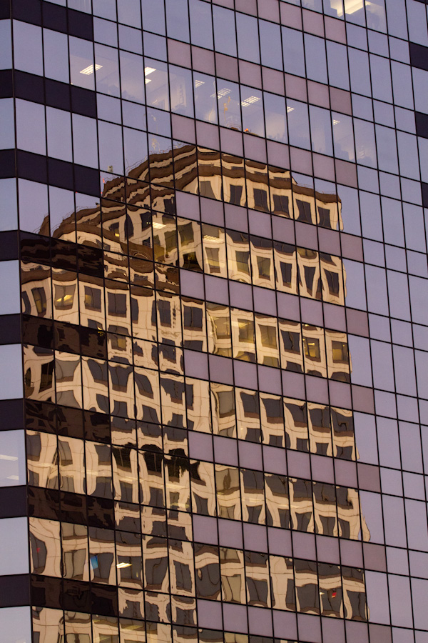Skyscraper Reflection in Austin, Texas