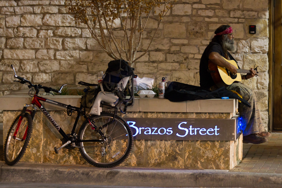 Street Guitar in Austin, Texas