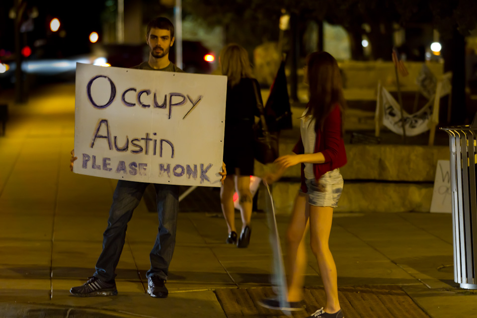 Occupy Austin in Austin, Texas