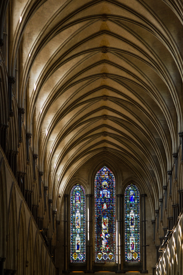 The Quire in Salisbury, England